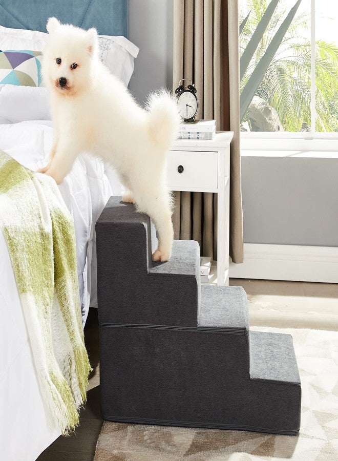 Ulax Furniture Foam Pet Steps Stairs Removable Step for Cats/Dogs Non-Slip Pet Stairs (4-Step) - Image 2